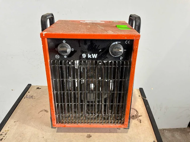 2023 inelco 88849450 dania sh 9kw elektroheater 9kw 400v - afbeelding 1 van  3