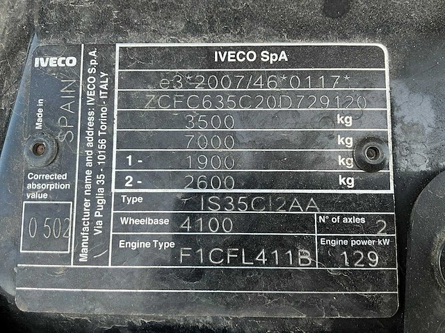 2023 iveco daily 35c18 kipper - afbeelding 33 van  47