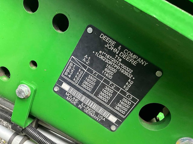 2023 john deere 6r230 vierwielaangedreven landbouwtractor - afbeelding 19 van  27