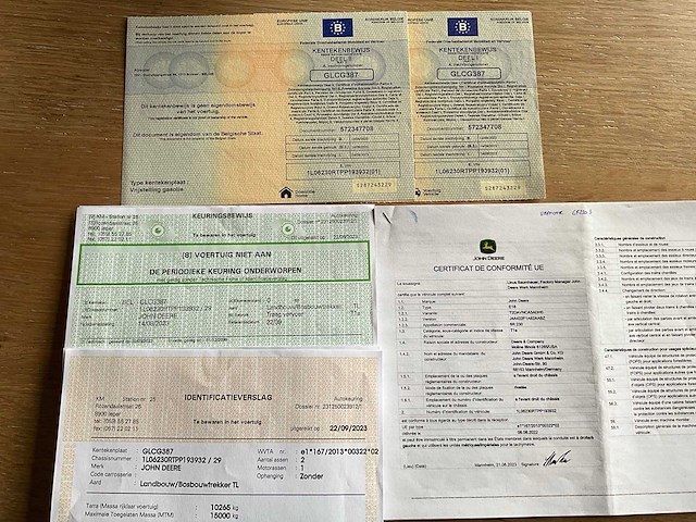 2023 john deere 6r230 vierwielaangedreven landbouwtractor - afbeelding 20 van  27