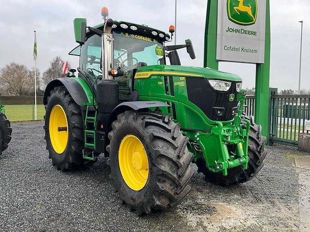 2023 john deere 6r230 vierwielaangedreven landbouwtractor - afbeelding 21 van  27