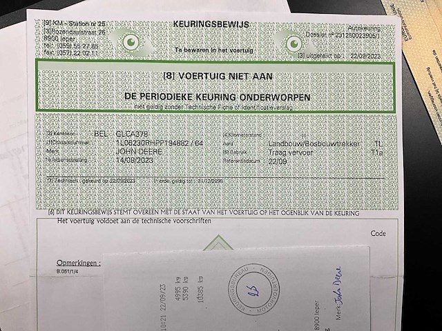 2023 john deere 6r230 vierwielaangedreven landbouwtractor - afbeelding 24 van  32