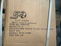2023 k & p pneumatische potkrik 12 ton - afbeelding 2 van  3