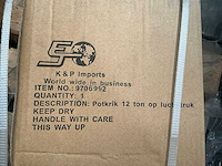 2023 k & p pneumatische potkrik 12 ton - afbeelding 2 van  3