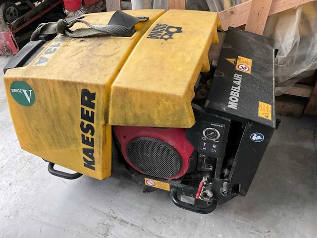 2023 kaeser m13 mobiele schroefcompressor - afbeelding 1 van  9