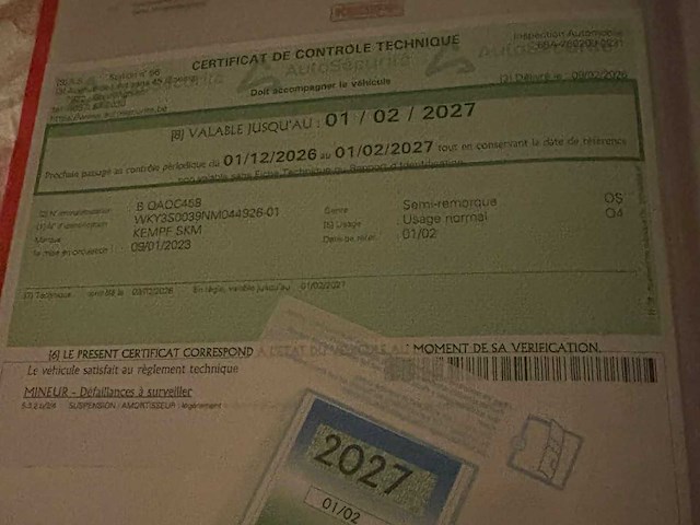 2023 kempf skm semi-trailer - afbeelding 10 van  21