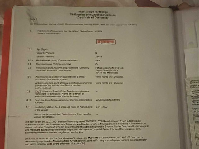 2023 kempf skm semi-trailer - afbeelding 3 van  7