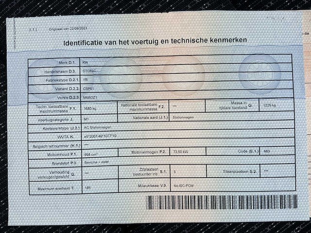2023 kia stonic personenauto - afbeelding 22 van  32