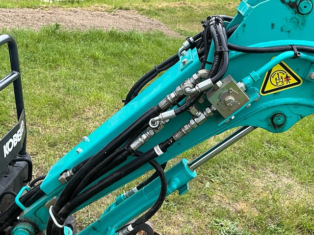 2023 kobelco sk10sr-2 e minigraafmachine - afbeelding 18 van  42