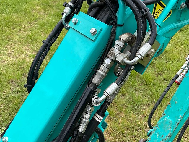 2023 kobelco sk10sr-2 e minigraafmachine - afbeelding 19 van  42