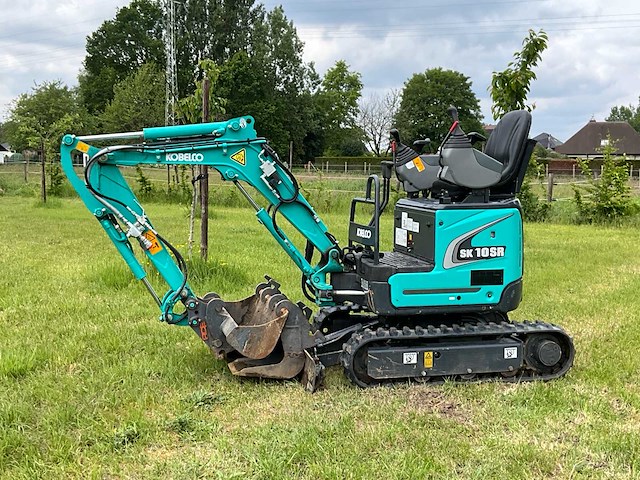 2023 kobelco sk10sr-2 e minigraafmachine - afbeelding 3 van  10