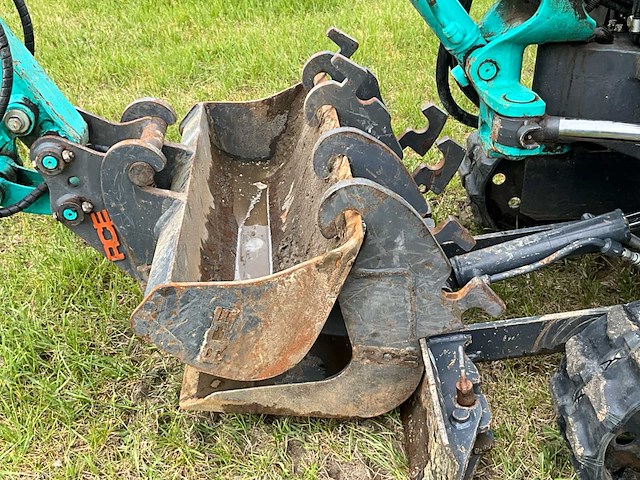 2023 kobelco sk10sr-2 e minigraafmachine - afbeelding 9 van  10
