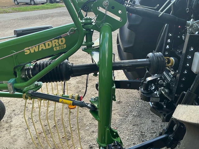 2023 krone swardo s380 ks104-02 grasoogstmachine - hooikeerder - afbeelding 12 van  14