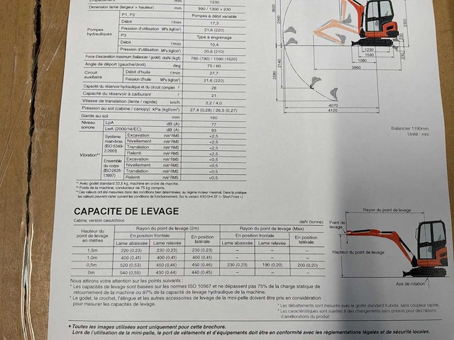 2023 kubota kx019-4 mini graafmachine - afbeelding 24 van  24