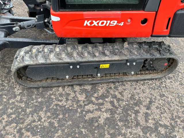 2023 kubota kx019-4 mini graafmachine - afbeelding 16 van  24