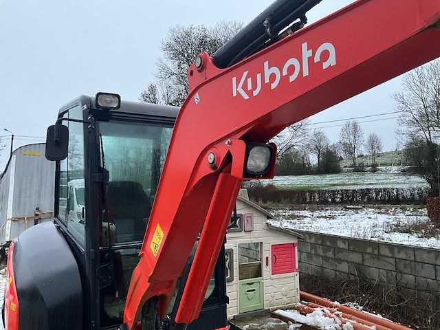 2023 kubota kx027-4 mini graafmachine - afbeelding 13 van  31