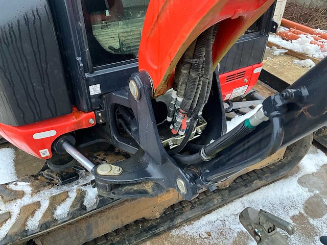 2023 kubota kx027-4 mini graafmachine - afbeelding 14 van  31