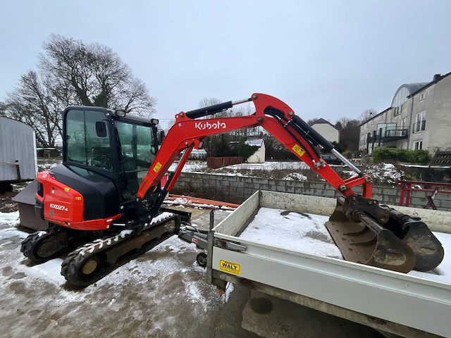2023 kubota kx027-4 mini graafmachine - afbeelding 28 van  31