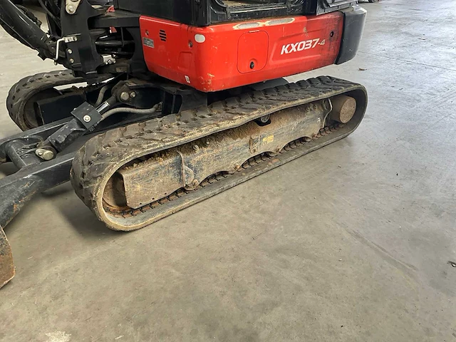 2023 kubota kx037 mini graafkraan - afbeelding 17 van  20