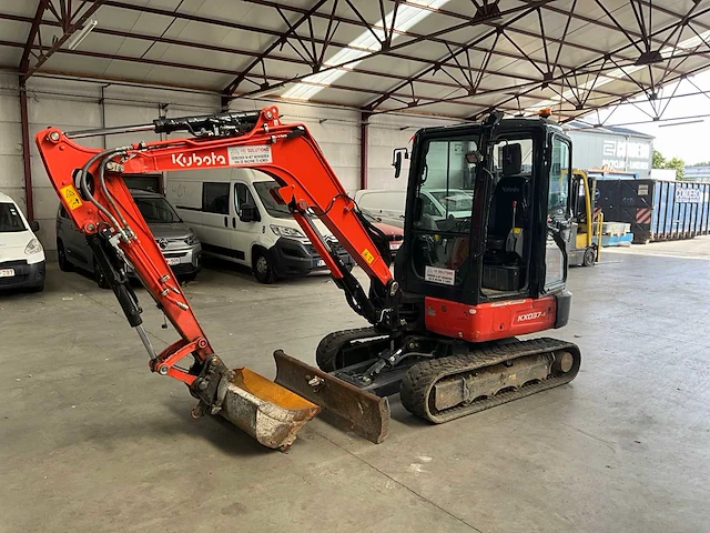 2023 kubota kx037 mini graafkraan - afbeelding 1 van  20