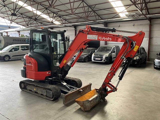 2023 kubota kx037 mini graafkraan - afbeelding 12 van  20