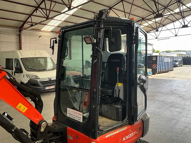 2023 kubota kx037 mini graafkraan - afbeelding 15 van  20