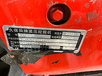 2023 kubota kx163 midigraafmachine - afbeelding 22 van  30