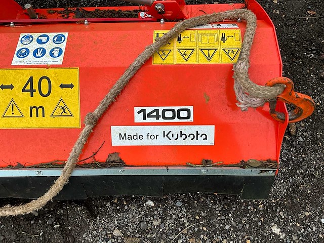 2023 kubota peruzzo voskruis 1400 slijper - afbeelding 3 van  15