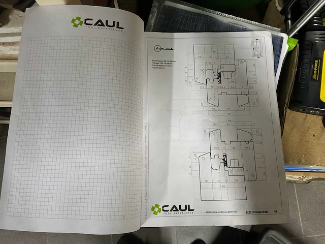 2023 lehmann / caul snijset voor houten frames diverse freesmachines - afbeelding 8 van  22