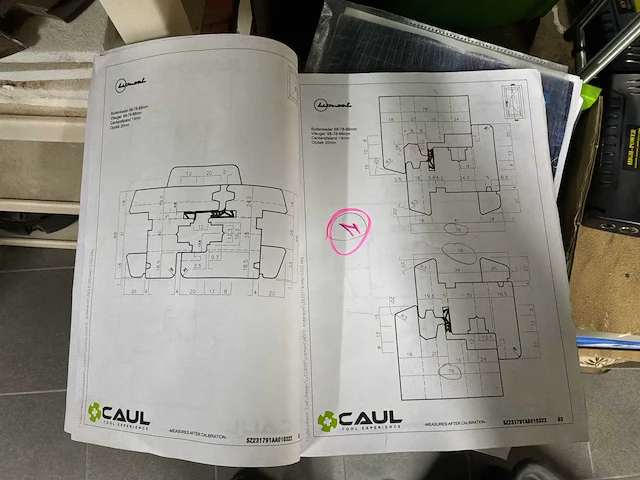 2023 lehmann / caul snijset voor houten frames diverse freesmachines - afbeelding 9 van  22