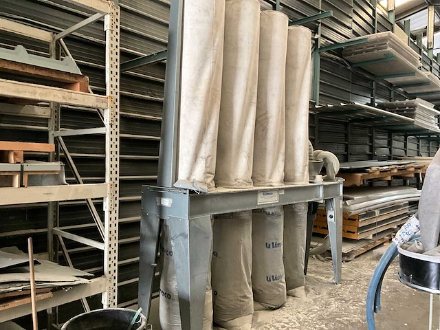 2023 limoco 4m-sb-4kw filter afzuiginstallatie 4 zakken - afbeelding 2 van  3