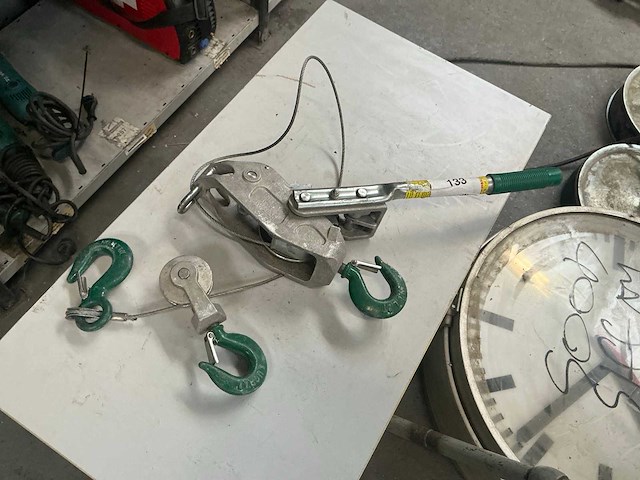 2023 lug-all 75500l hefboom kabeltakel - afbeelding 1 van  6