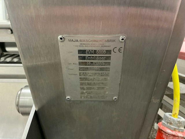 2023 maja evm 5066 ontvliesmachine - afbeelding 4 van  4