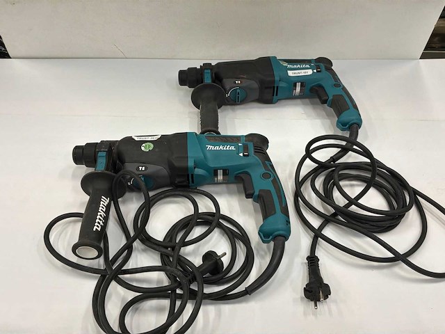 2023 makita hr2600 boormachine (2x) - afbeelding 1 van  7