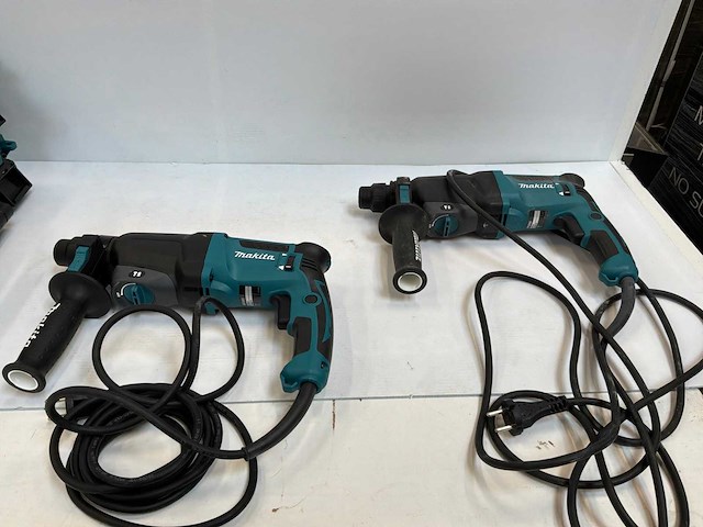 2023 makita hr2600 boormachine (2x) - afbeelding 1 van  7