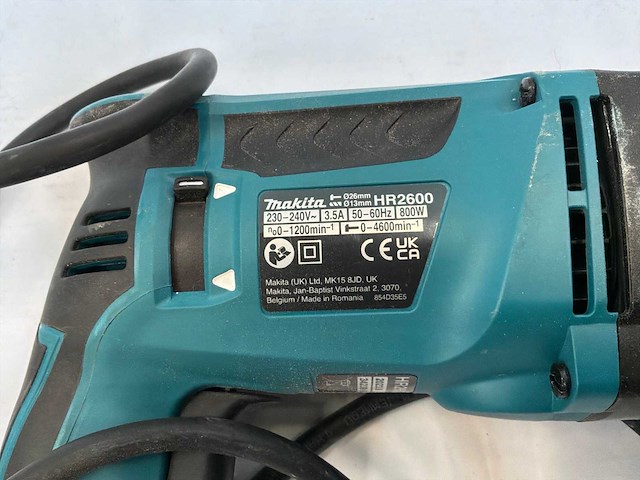 2023 makita hr2600 boormachine (2x) - afbeelding 7 van  7