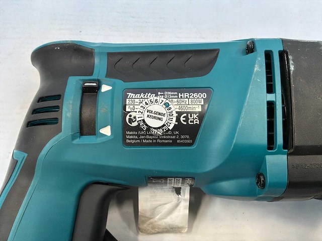 2023 makita hr2600 boormachine (2x) - afbeelding 8 van  9