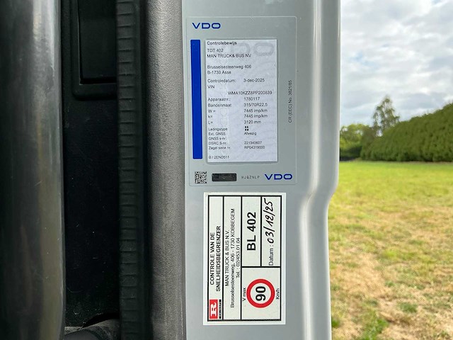 2023 man tgx 18.510 vrachtwagen - afbeelding 18 van  31