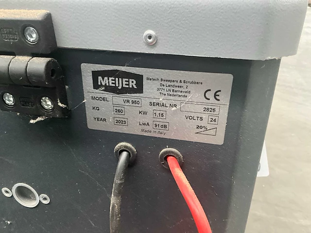 2023 meijer vr 950 veegmachine - afbeelding 7 van  15