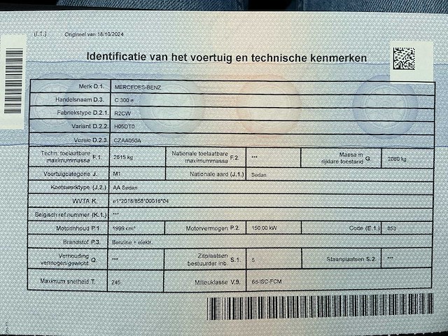 2023 mercedes-benz c300e personenauto - afbeelding 31 van  38