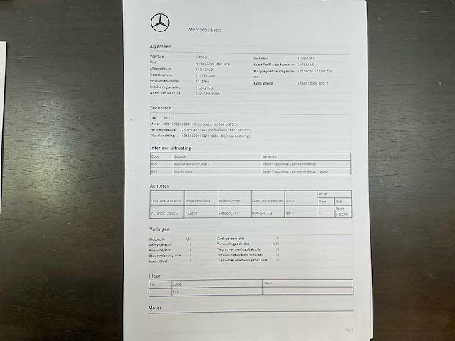 2023 mercedes-benz g 400d brabus platinum edition wielen bedrijfswagen - afbeelding 42 van  62