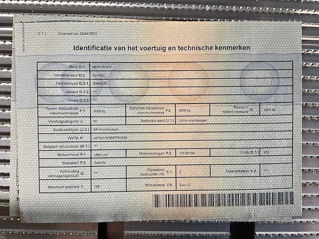 2023 mercedes-benz sprinter lichte vrachtwagen frigowagen - afbeelding 22 van  34