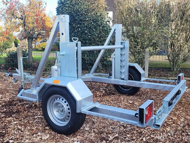 2023 mtm 1800kg geremde enkelasser haspelwagen - afbeelding 12 van  12