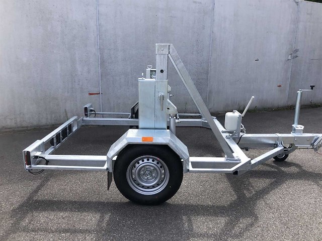 2023 mtm 1800kg geremde enkelasser haspelwagen - afbeelding 8 van  11