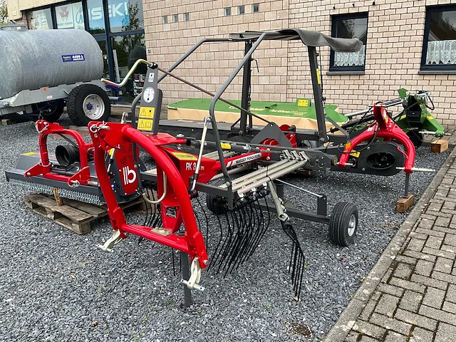 2023 nieuwe massey ferguson rk 341 dn rake - afbeelding 1 van  19