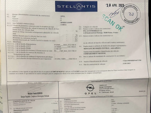 2023 opel corsa 1.2 personenauto - afbeelding 18 van  18