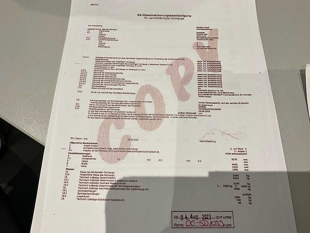 2023 opel zafira life crosscamp 002 (5 zitplaatsen / 4 slaapplaatsen) - afbeelding 37 van  39