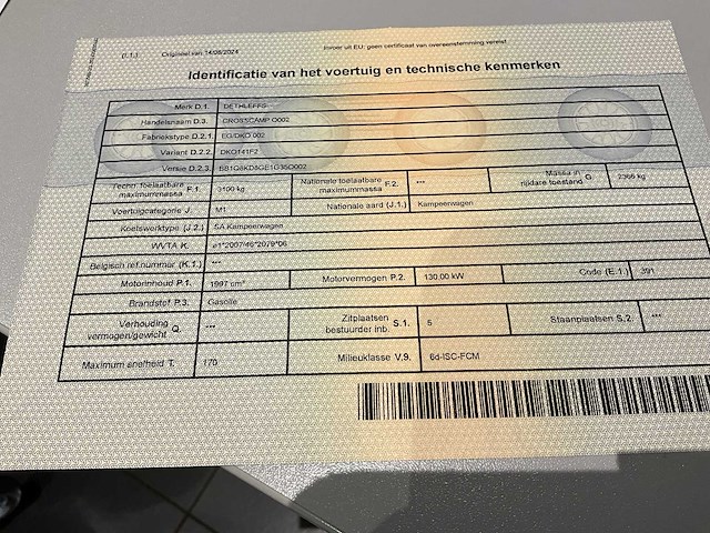2023 opel zafira life crosscamp 002 (5 zitplaatsen / 4 slaapplaatsen) - afbeelding 23 van  34