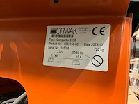 2023 orwak compact 3150 kartonpers / balenpers - afbeelding 9 van  12