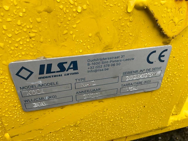 2023 percon (ilsa) na2 personen hijskooi - afbeelding 2 van  12